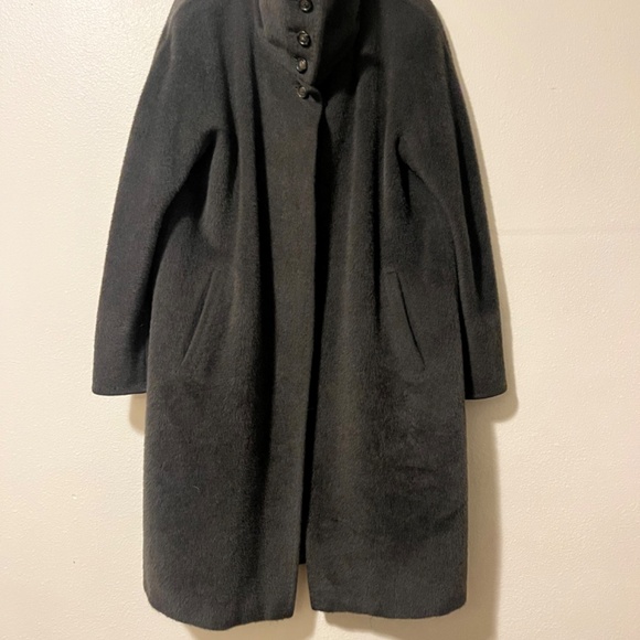 Max Mara Alpaca and Virgin Wool Coat - Picture 2 of 6